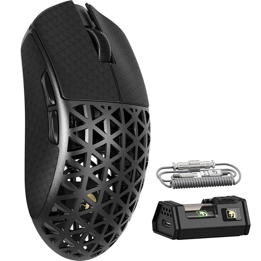MAMBASNAKE M5Ultra ゲーミングマウス ブラック 新品 Amazon.com: MAMBASNAKE M5 Ultra Carbon Fiber 8000Hz Wireless